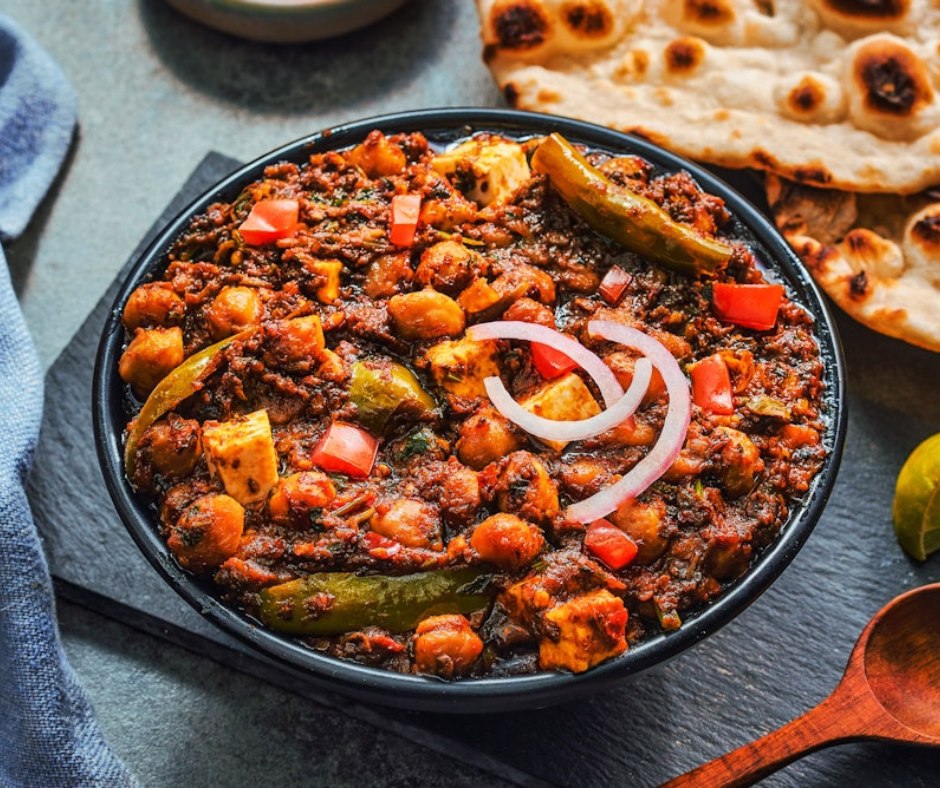 Chickpea and Spinach Curry