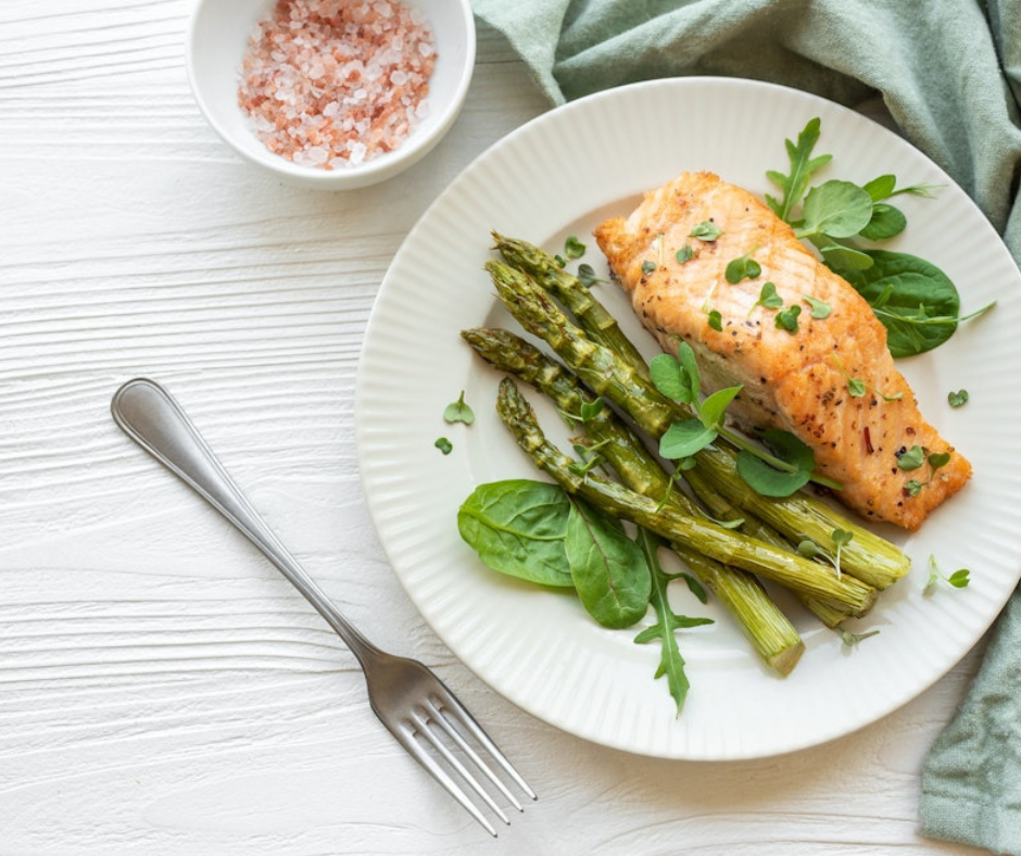 Salmon and Asparagus